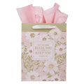 May the Lord Bless You and Keep You Portrait Gift Bag with Gift Tag
