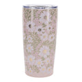 May the Lord Bless You and Keep You Pink Floral Stainless Steel Travel Mug