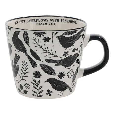 My Cup Overflows with Blessings Ceramic Mug