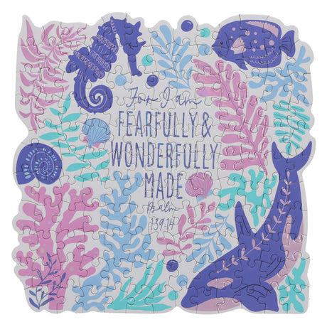 For I Am Fearfully & Wonderfully Made 140-Piece Cardboard Puzzle
