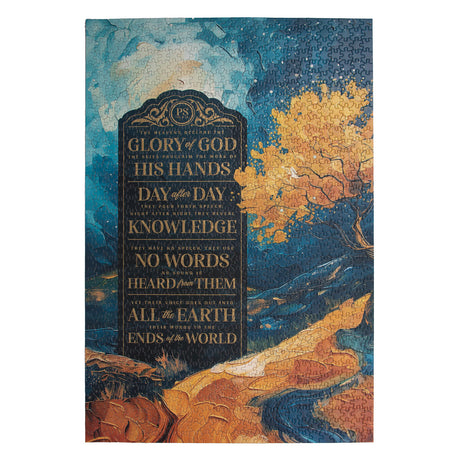 Glory of God 1000-Piece Cardboard Puzzle