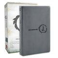 NLT Charcoal Imitation Leather Jesus-Centered Bible