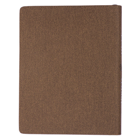 Baxter Undated Planner Large Premium Edition Brown (Durable Synthetic Fibre Flexcover With Zip)