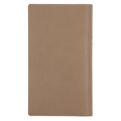 2027 Diary - 18-Month Planner and Notebook - French Beige - Imitation Leather