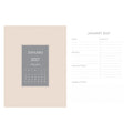 2027 Diary - 18-Month Planner for Women - Be Still and Know - Faux Leather with Zip
