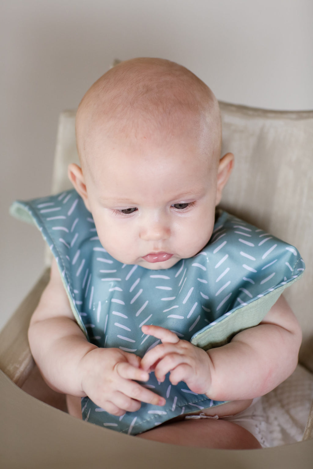 Reversible Bib waterproof side