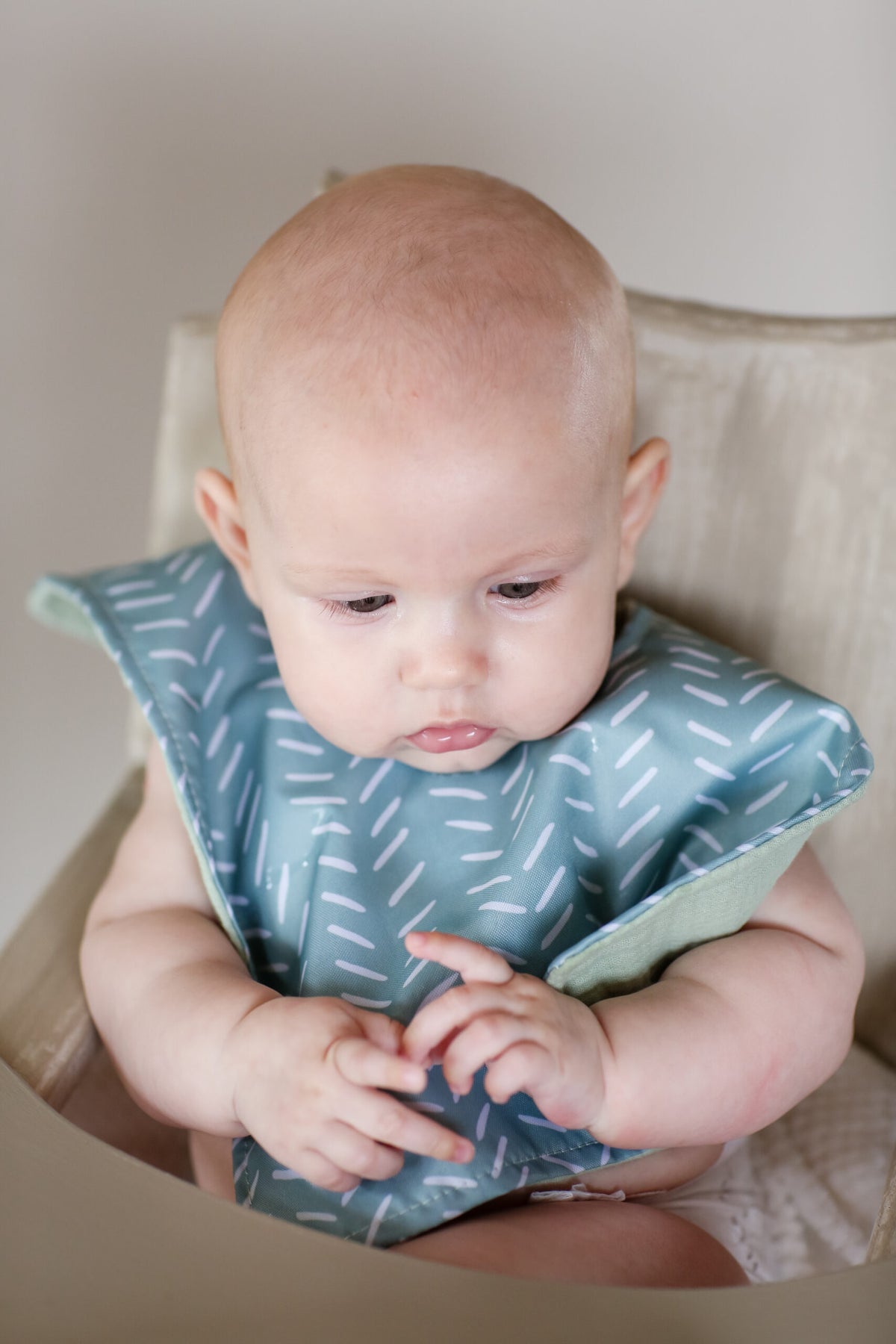 Reversible Bib waterproof side