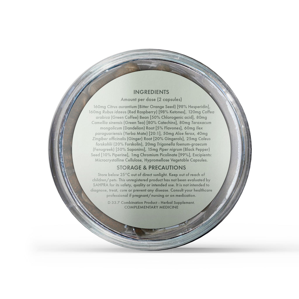 Revive Weight Control ingredients and storage information