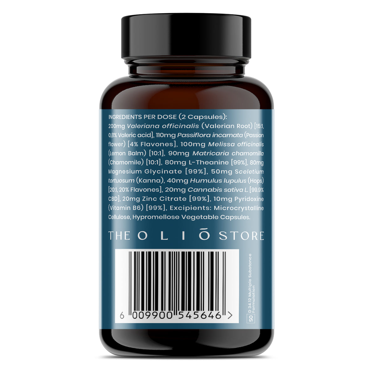 Olio Sleep ingredients and information