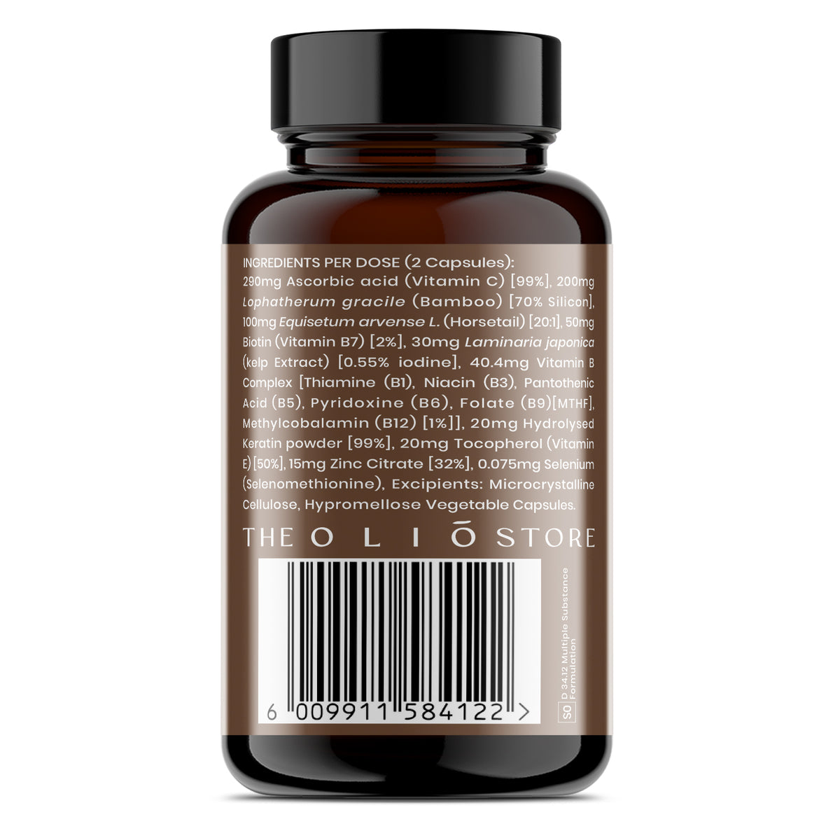 Olio Ultimate Hair ingredients and information