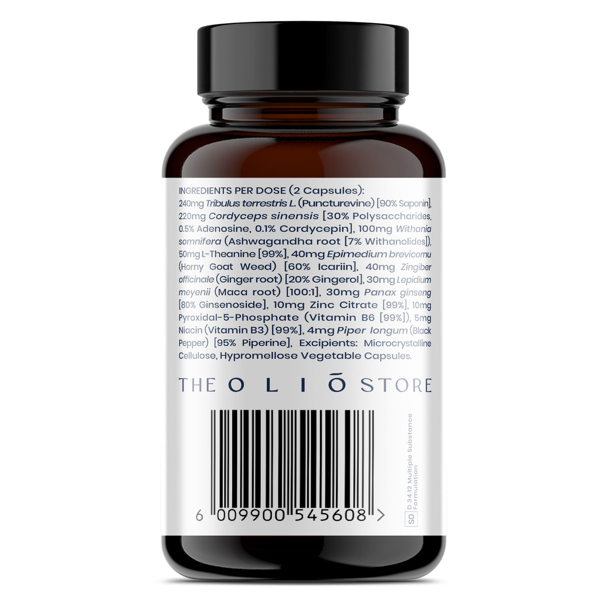 Olio Libido For Him ingredients and information