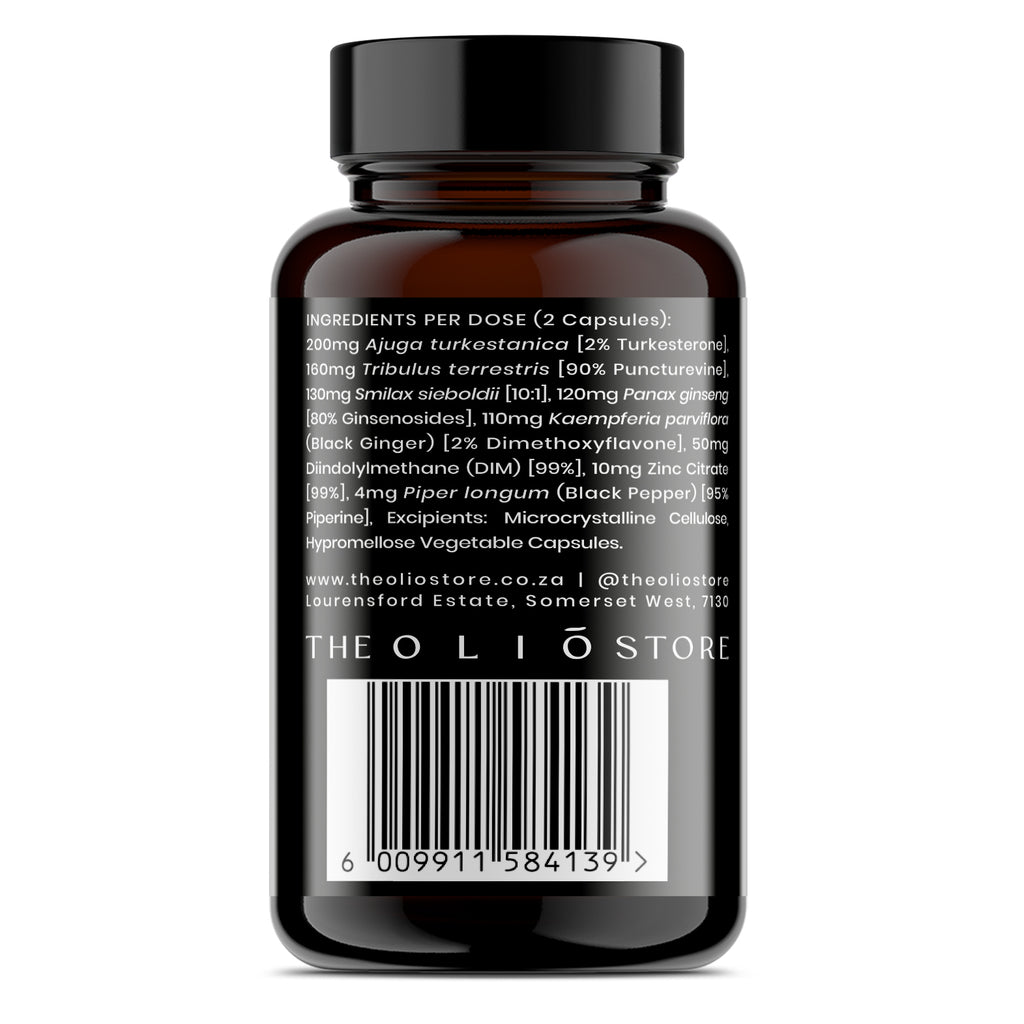 Olio Alpha Male ingredients and information