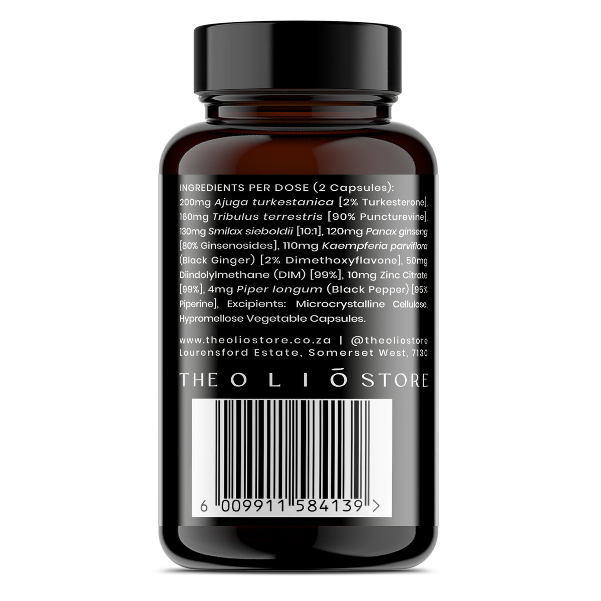Olio Alpha Male ingredients and information