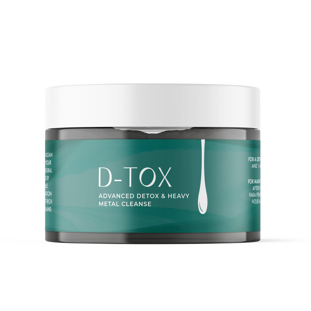 D-Tox Advanced Detox & Heavy Metal Cleanse jar