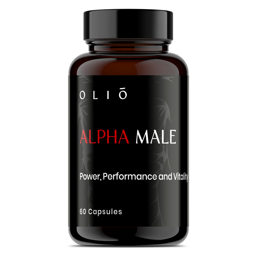 Olio Alpha Male capsule bottle