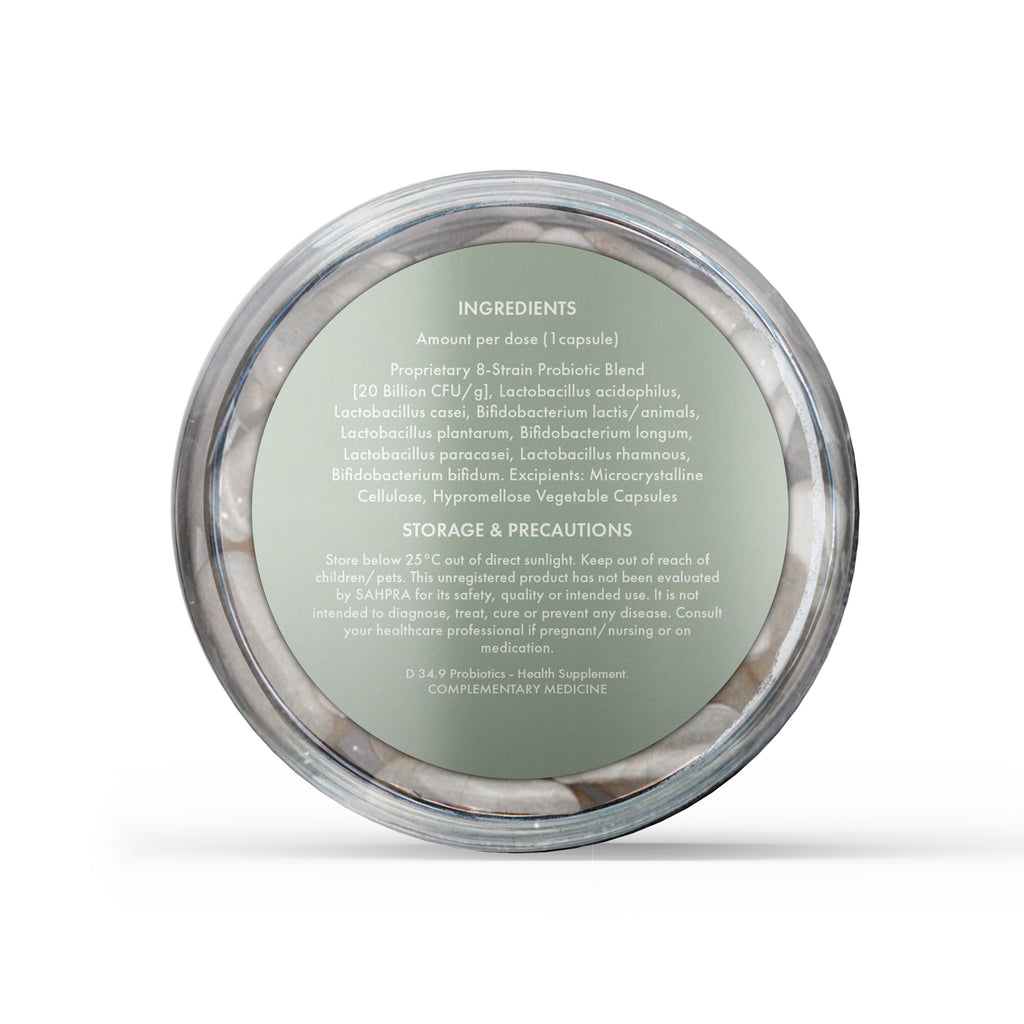 Nourish Probiotics ingredients and storage information